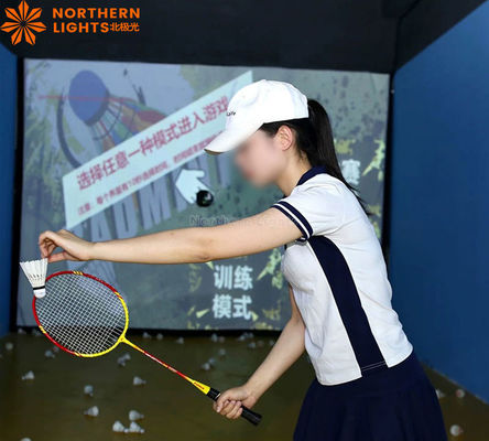 Bon prix Equipement de fitness de badminton intérieur Simulateur de réalité virtuelle Jeu de sport d'entraînement en ligne