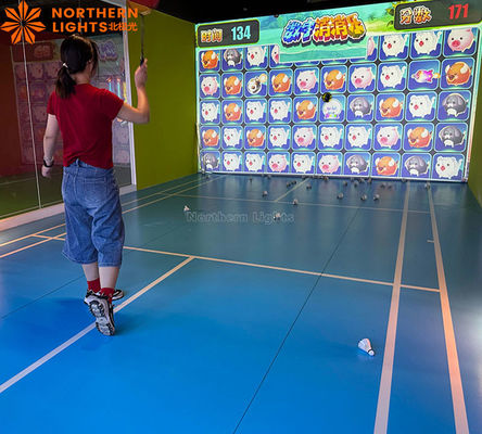 Bon prix Grande salle de sport numérique Simulateur de projection de baseball de badminton Décompression en ligne