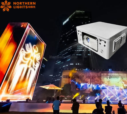 Bon prix Grande carte 3D extérieure de projet de bâtiment Hologramme de projection 3D Projecteur vidéo en ligne