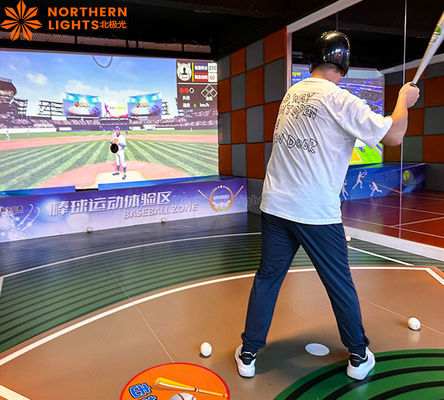 Bon prix Immersive Sports Interactifs AR Indoor Amusement Machine de Jeu Ar Simulateur de Baseball en ligne