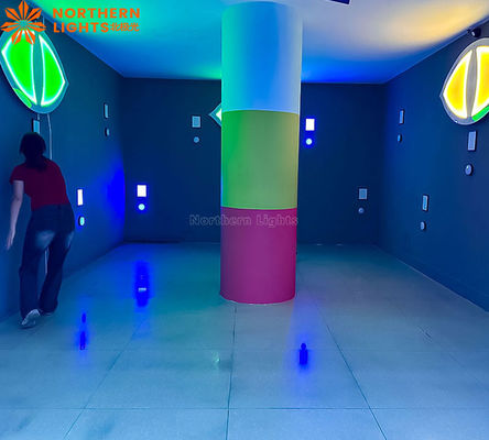 Bon prix Interactif bouton de la lumière de mur LED cacher l'œil du diable intérieur Activation jeu de chambre d'évasion en ligne