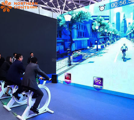 Bon prix Cyclisme virtuel Fitness Spinning Bike Interactive Smart Park Sport Projection de remise en forme en ligne