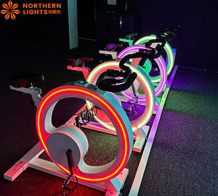Bon prix Équipement de terrain de jeux en intérieur et en extérieur Course dynamique Jeu de vélo de projection interactive en ligne