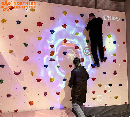 Bon prix Nouveau jeu interactif Wall Climb Kid Rock Interactif Holographique Proyecteur Hologramme Interactif en ligne