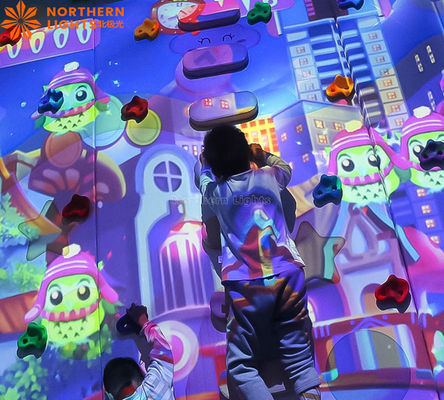Bon prix Jeu d'escalade interactif intégrant le divertissement, l'interaction, la forme physique par la projection en ligne