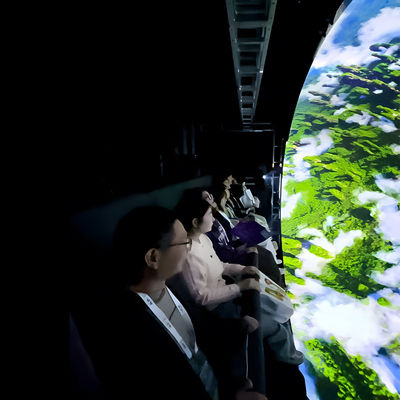 Bon prix Cinéma volant 2025 Nouveau simulateur de montagnes russes Dome Cinema Réalité virtuelle Motion en ligne