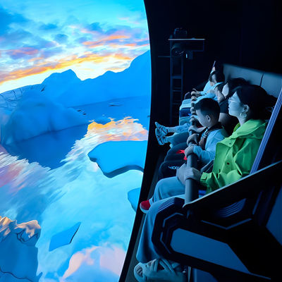 Bon prix Parc d'attractions Cinéma 3D à l'œil nu Thème dinosaure Cinéma personnalisé 10/20 places en ligne