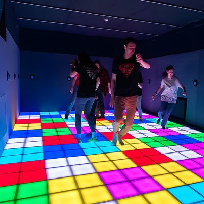 Bon prix Parc d'attractions Projection interactive Plancher à la guitare Activation Jeux Grille Led Plancher en ligne