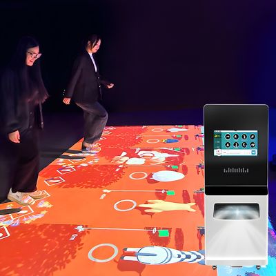 Bon prix Jeu de projection de plancher interactif portable pour enfants Simulateur 3D Jeu de projection de plancher interactif mobile en ligne