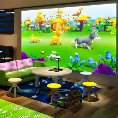 Bon prix Enfants / Enfants Magie Peinture de jardin d'enfants Jeux interactifs de projection murale Pour l'école en ligne