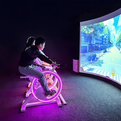 Bon prix Système interactif de vélo de sport, salle d'expérience numérique, vélo intelligent, système interactif, jeu de vélo en ligne