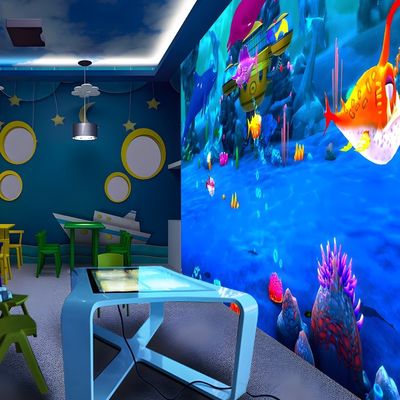Bon prix Amazing Magic Painting Projection murale Multijoueur Interaction Table tactile Jeu interactif Projection interactive pour enfants en ligne