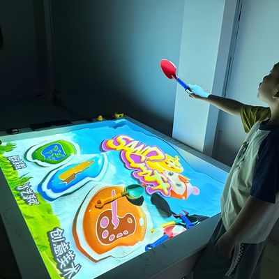 Bon prix Jeux de piscine à sable ou de table pour enfants Jeux de projecteur interactifs Parc d'attractions Projection interactive sur la plage en ligne