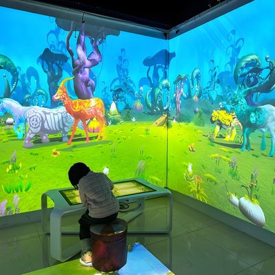 Bon prix Jeu de peinture magique Ar Système de projection interactif intérieur Projetteur de dessin en ligne