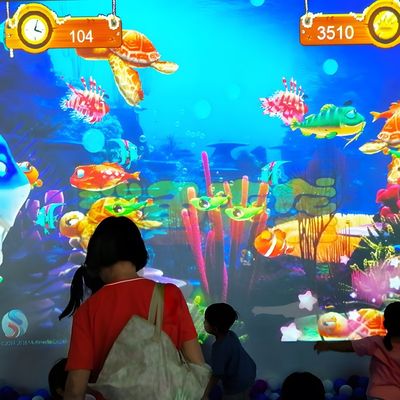Bon prix Tout en un Jeux de paroi de balle interactives Projecteur de paroi de balle Jeu de paroi de balle interactives en ligne