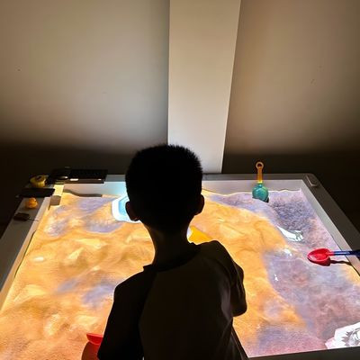 Bon prix Projecteur de sable interactif Jeux Ar Smart Projection de table de sable interactive en ligne