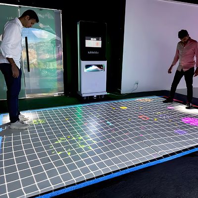 Bon prix Exercice physique Système sportif interactif Jeux de projecteur de plancher en ligne