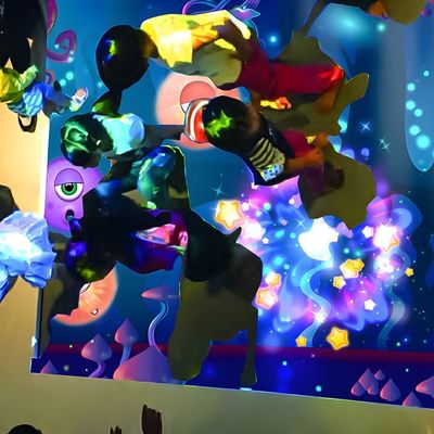 Bon prix Jeu de trampoline interactif à l'intérieur de la Lumière du Nord 3500 lumens en ligne