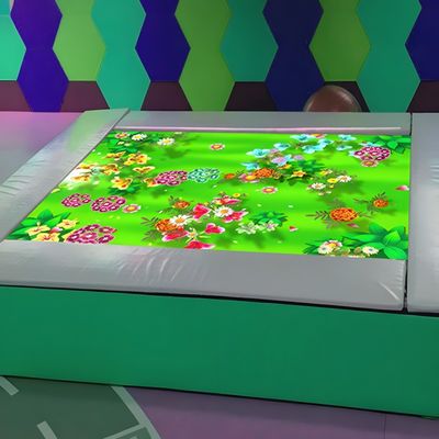Bon prix Plancher de jardin d'enfants Projection interactive Jeu de trampoline Utilisation à l'intérieur en ligne