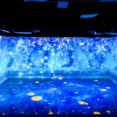 Bon prix Décoration de salle d'anniversaire Projecteur interactif intérieur 7d Projection murale au sol en ligne