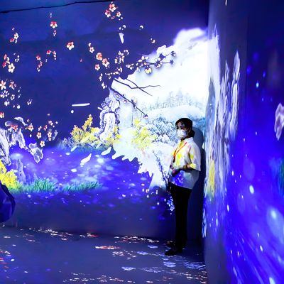 Bon prix Système de projection de salle de banquet immersive interactive à l' intérieur en ligne