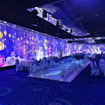 Bon prix 5200 Projection lumineuse Immersive Projecteur de restaurant Interactif en ligne