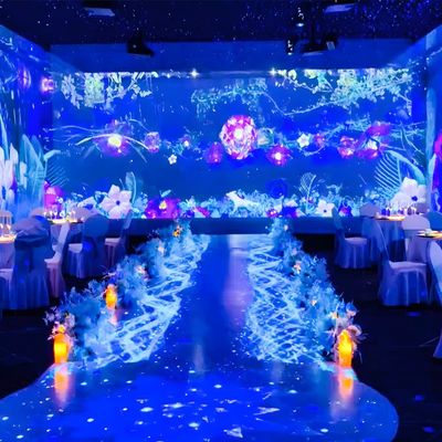 Bon prix 20 canaux Projection murale 3D Restaurant immersif 5200 Lumens 1920*1200 en ligne