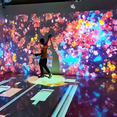 Bon prix Projection immersive à 360° Projecteur mural interactif 3 canaux en ligne