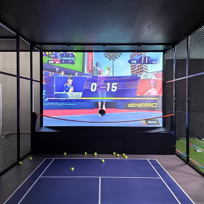 Bon prix Équipement d'entraînement sportif de tennis en salle sain Machine automatique de lancer des balles en ligne