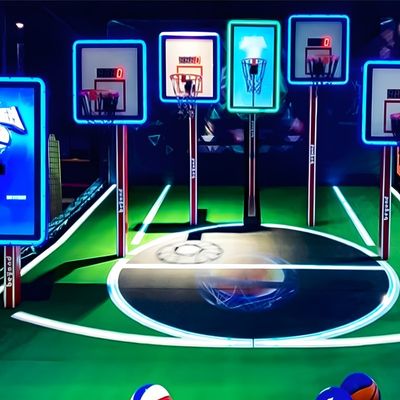 Bon prix Simulateur de tir de basket-ball Machine d'arcade Nouveau jeu de tir à la balle à la pièce en ligne
