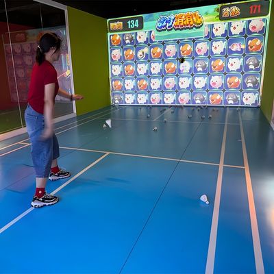 Bon prix Equipement de fitness de badminton intérieur Simulateur de réalité virtuelle Jeu de sport d'entraînement en ligne