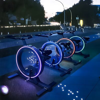 Bon prix Nouveaux jeux sportifs Vr Ar Vélo dynamique Vélo d'exercice avec projecteur vidéo en ligne