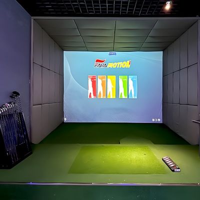 Bon prix Projection 3D Indoor Infrared Induction Simulation de Golf Entraîneur Simulateur de Golf en ligne