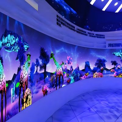 Bon prix 110V-250V Projection murale interactive immersive pour la salle d'exposition en ligne
