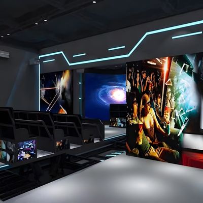 Bon prix 2 rangées 10 sièges VR Cinéma 3D Orbit Cinéma Trace Immersive Projection en ligne