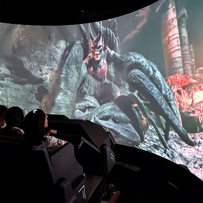 Bon prix Films riches à l'intérieur Grande projection Écran incurvé Dynamique 7d Théâtre ferroviaire en ligne