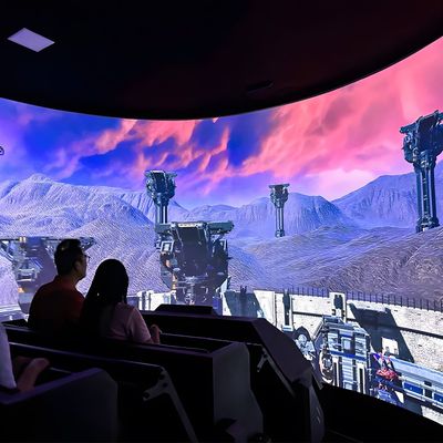 Bon prix Écran d'arc à 180 degrés à l'œil nu Plateforme immersive Motiom en ligne
