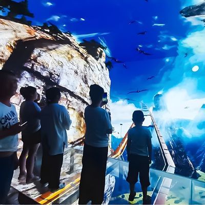 Bon prix Personnalisation multimédia 5 fois grand écran holographique cinéma en verre suspendu en ligne
