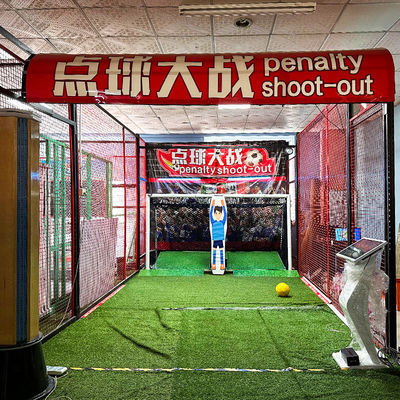 Bon prix Indoor Penalty Shootout Sports Games Intelligent Robot Goalkeeper en ligne