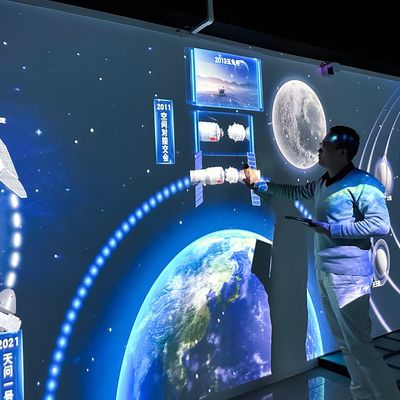 Bon prix Projecteur mural interactif intérieur pour les musées et les lieux thématiques du tourisme culturel en ligne