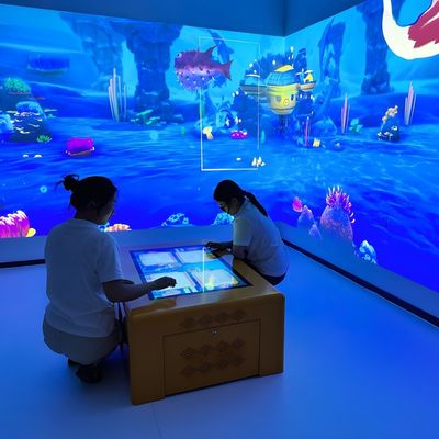 Bon prix Jeux de projection de table de peinture interactive 110V-250V en ligne