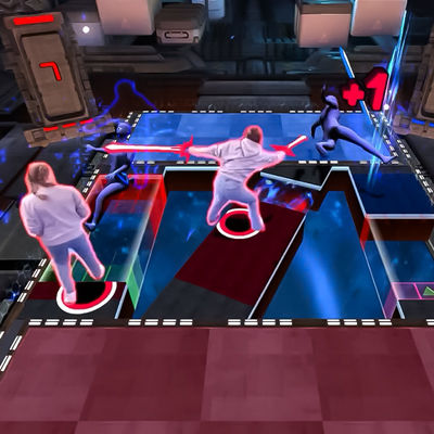 Bon prix Les parcs d'aventures intérieurs activent le jeu de détection de mouvement interactif de l'épée laser en ligne
