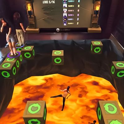 Bon prix Jeu de lave vidéo en réalité augmentée en intérieur Jeu de mur interactif en ligne
