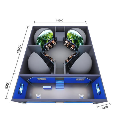Bon prix Simulateur de cinéma 5D VR 180 Super Strong Ball Screen Impact audiovisuel en ligne