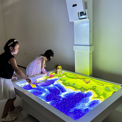 Bon prix Table à sable AR pour enfants avec 5 jeux et projecteur 3600 lumens en ligne