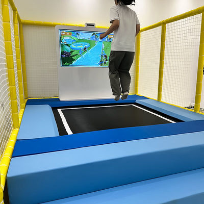 Bon prix Interactive Indoor Metal HD Screen Trampoline Park for Kids School-Accommodating Kinect Sensor Jumping Ar Shopping Malls en ligne