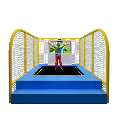 Bon prix Indoor HD Virtual Interactive Jumping Trampoline Park Play Set for Kids with Kinect Sensor for Children's Playgrounds en ligne