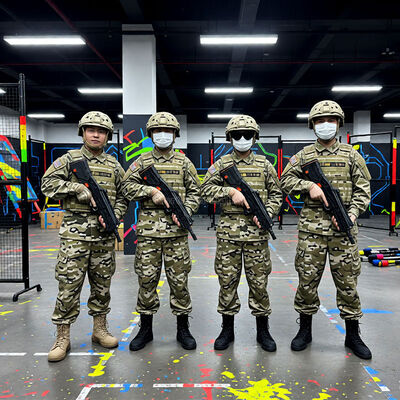 qualité Système de jeu d'équipement de laser tag sans fil multijoueur pour pistolet et gilet, intérieur extérieur commercial, jeu de tir usine