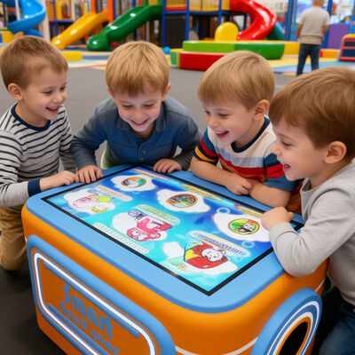 qualité Table interactive à écran tactile pour enfants avec 10 modes de jeu Matériau en PVC et taille 970mm*608mm*500mm usine