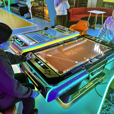 Qualité Équipement automatique de terrain de jeux en intérieur 3D Billard numérique Produit de divertissement Arcade Machine de jeu usine